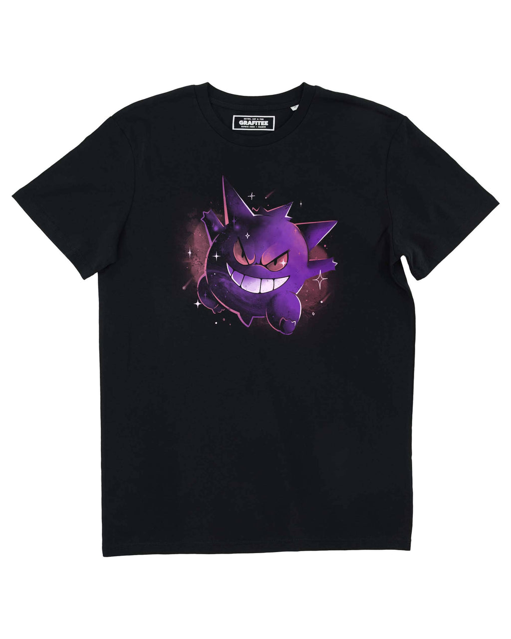 T-shirt GENGAR ghost galaxy - Stile urbano in 100% cotone biologico