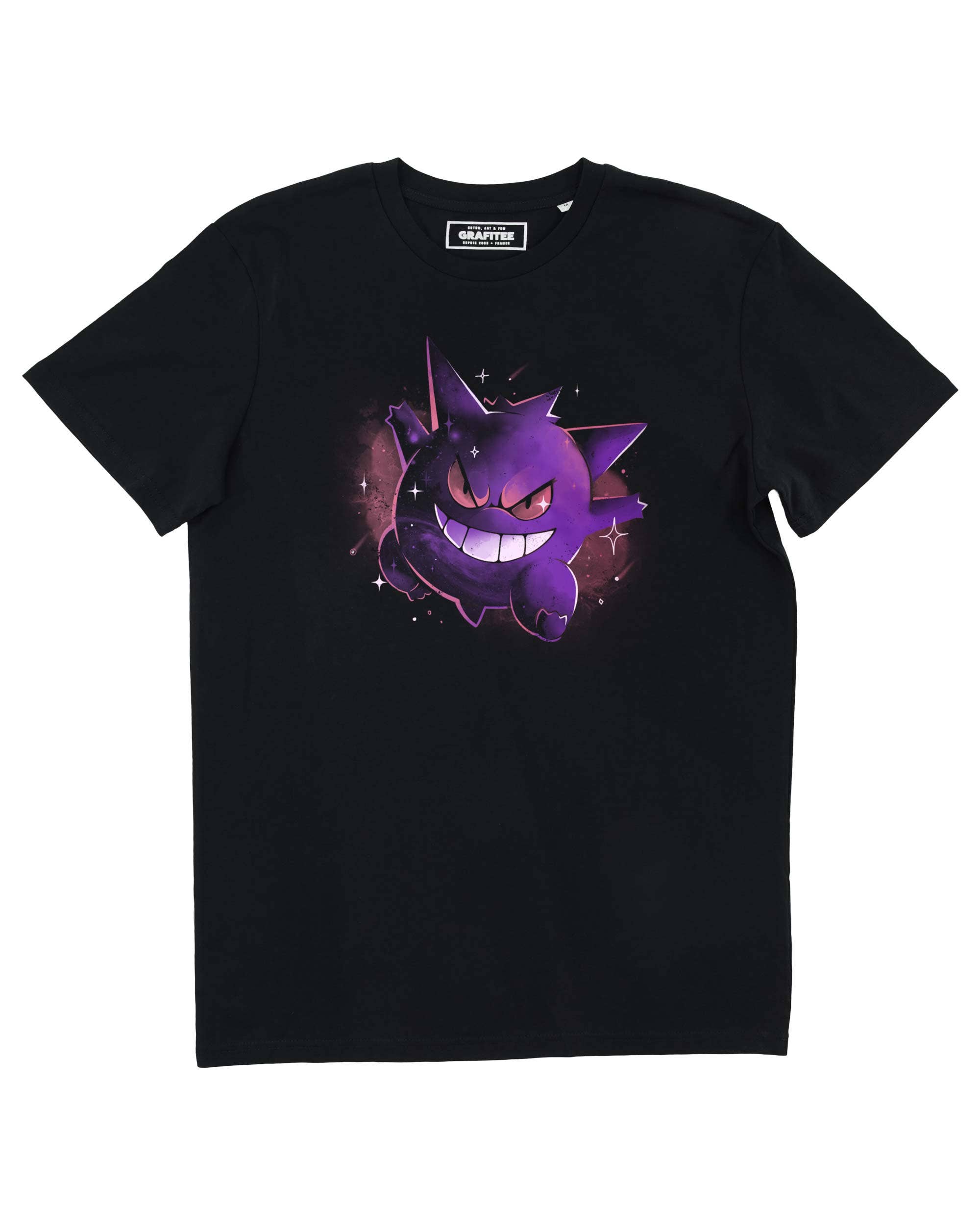 T-shirt GENGAR ghost galaxy - Stile urbano in 100% cotone biologico