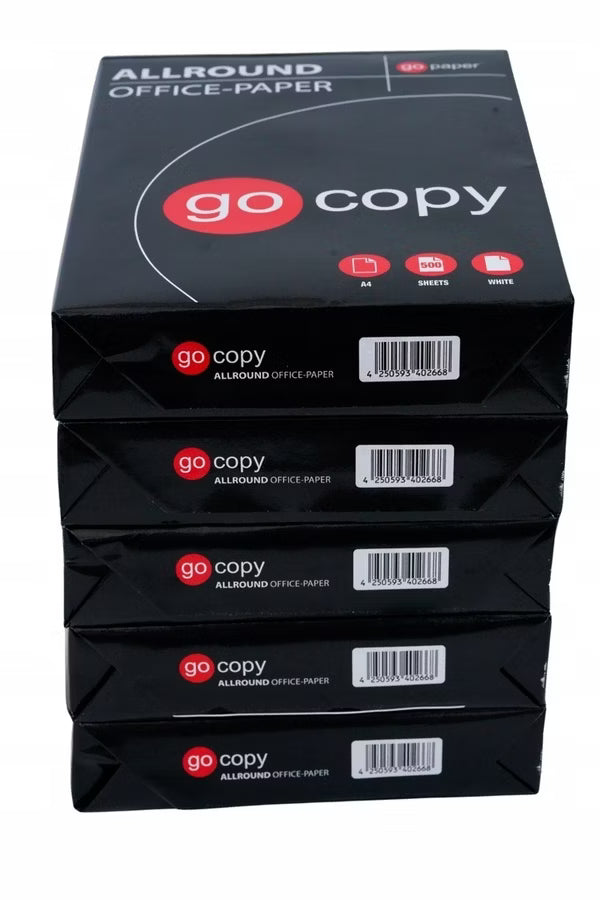 Papier à photocopie GO COPY ALLROUND DIN A4, 80 g/m², blanc brillant, label écologique FSC EU-ECOLABEL