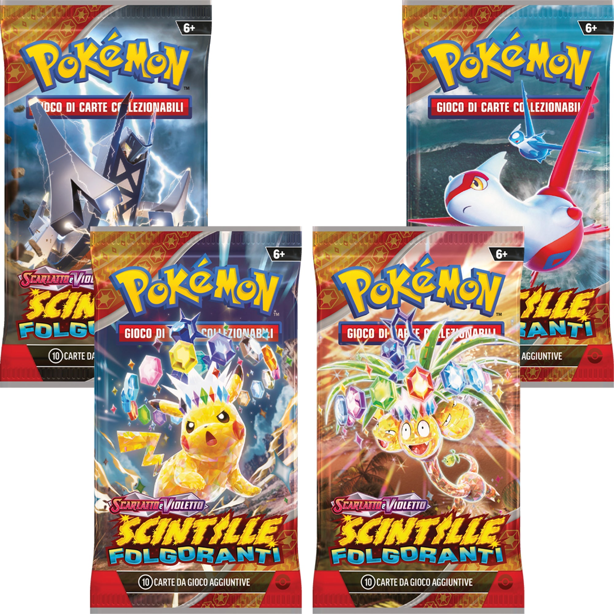 Display 36 bustine - Pokemon Scarlatto e Violetto - Scintille Folgoranti - ITA