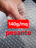Pluriball Pesante Industriale 140 g/m² – Rotolo Protezione Extra Resistente per Spedizioni, Imballaggio Professionale