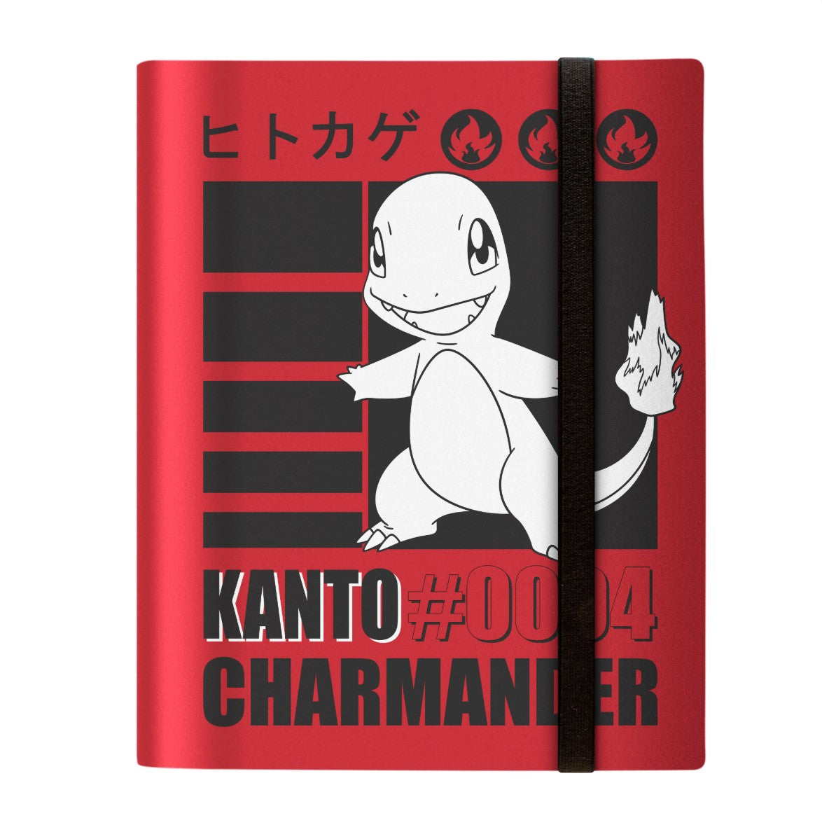 Ultra Pro Pokémon Pro-Binder 9 Tasche Charmander | Album 360 Carte con Chiusura Elastica