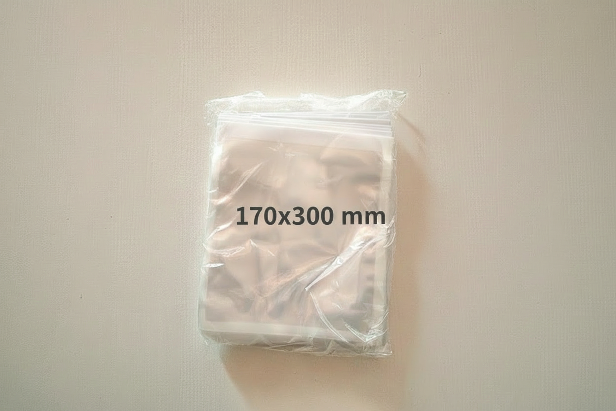 50 sacs à vide lisses - PAPE70 - Tailles variées - Pour machines à vide à cloche et à cloche