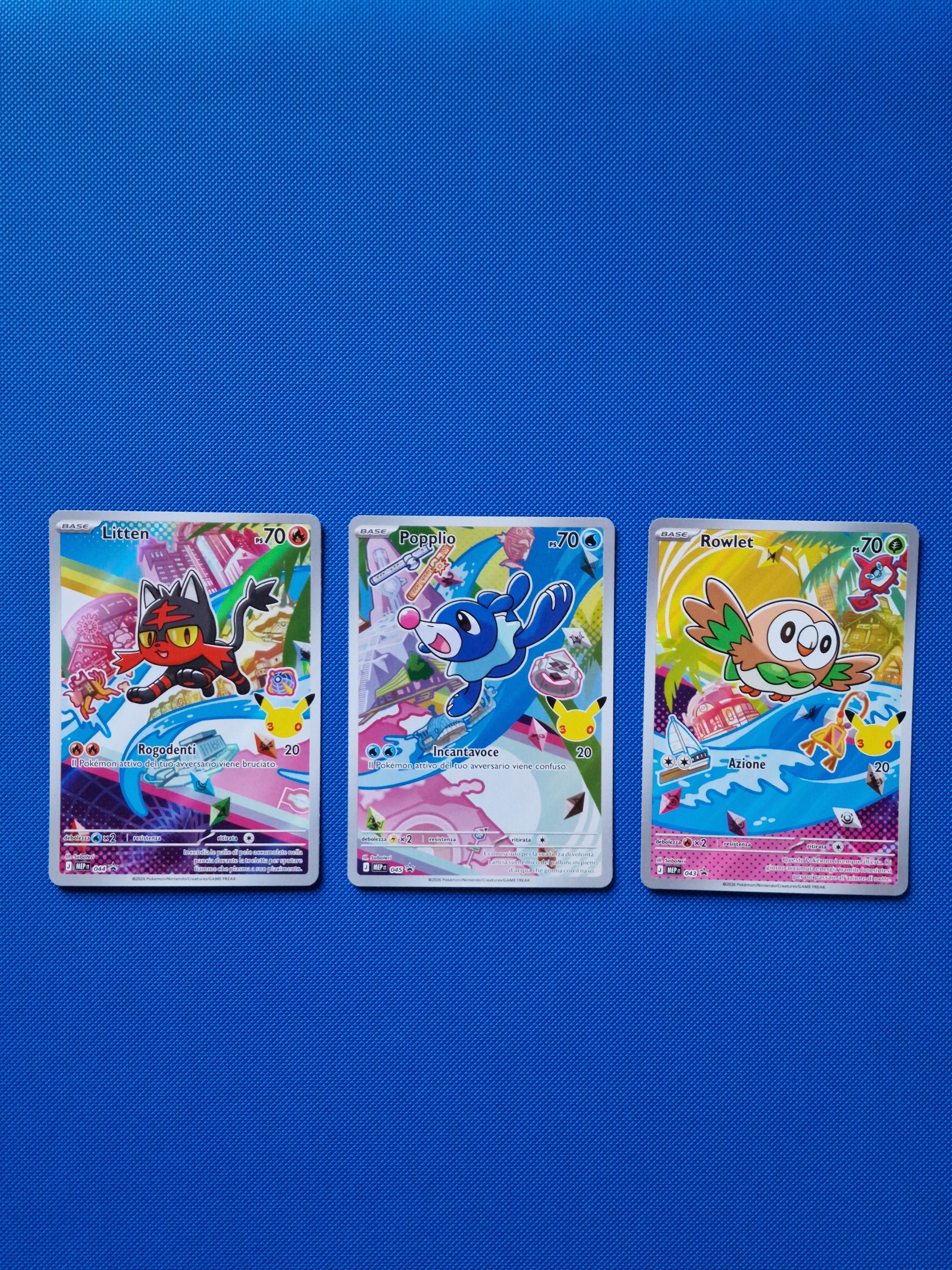 Starters ALOLA Pokémon Primi Compagni D'Avventura - Serie 1 - Italiano