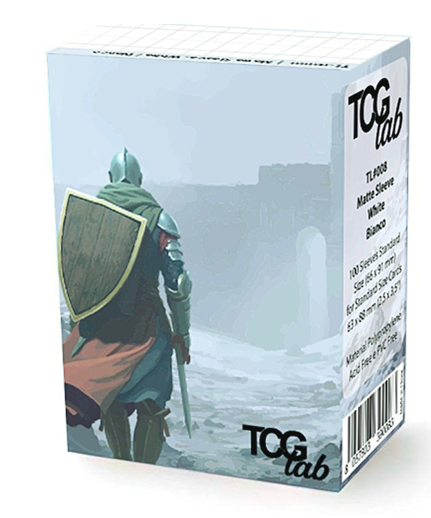 Matte Sleeves – 100 Bustine Protettive Standard Matte Ultra Clear – 5 Colori - per Carte Collezionabili