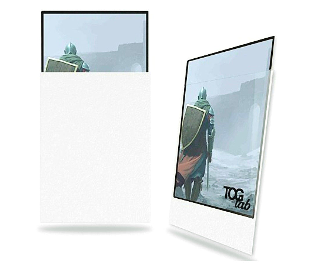 Pochettes mates – 100 pochettes mates ultra-transparentes standard – 5 couleurs – pour cartes à collectionner 