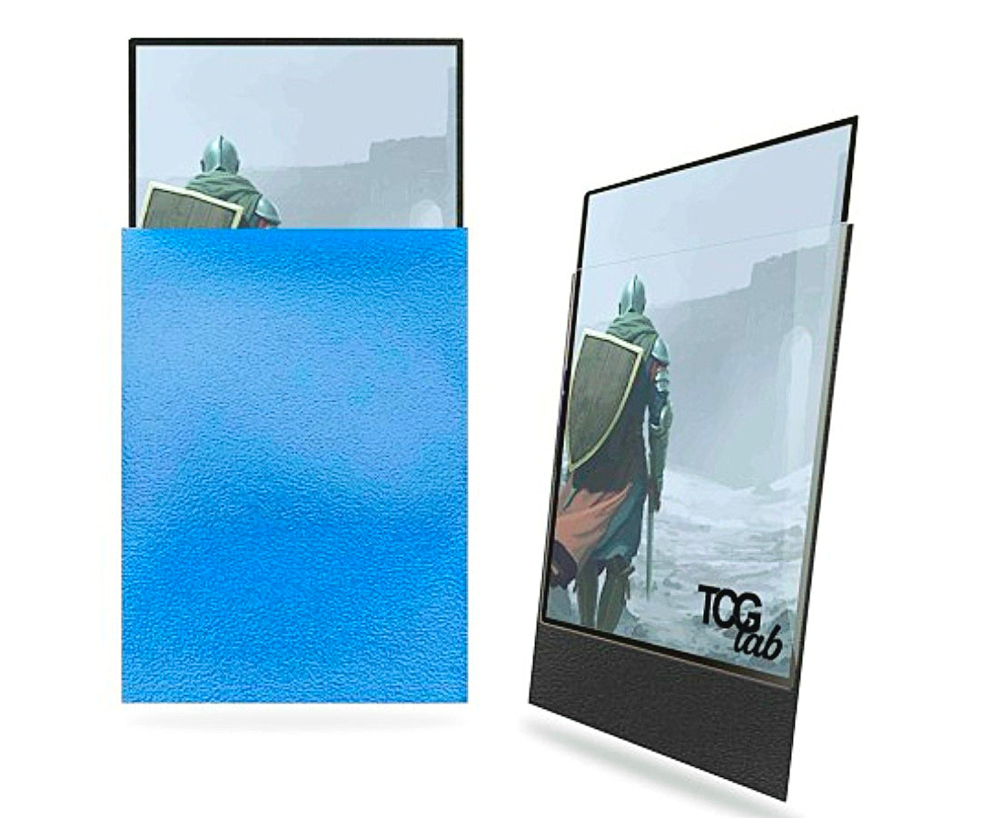 Pochettes mates – 100 pochettes mates ultra-transparentes standard – 5 couleurs – pour cartes à collectionner 