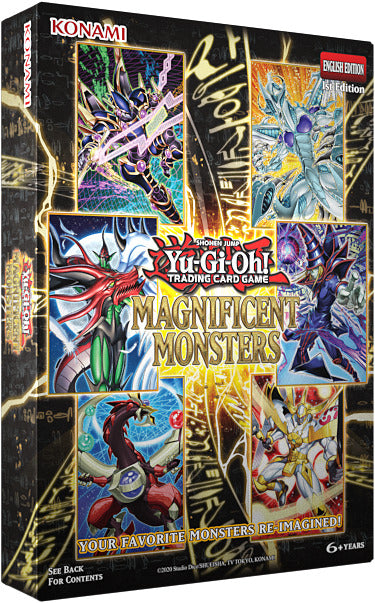 IN ARRIVO 03/09/26 - ITALIANO - Yu-Gi-Oh! Magnificent Monsters 1ª Edizione  | Box Speciale 3 Bustine + Upgrade Pack