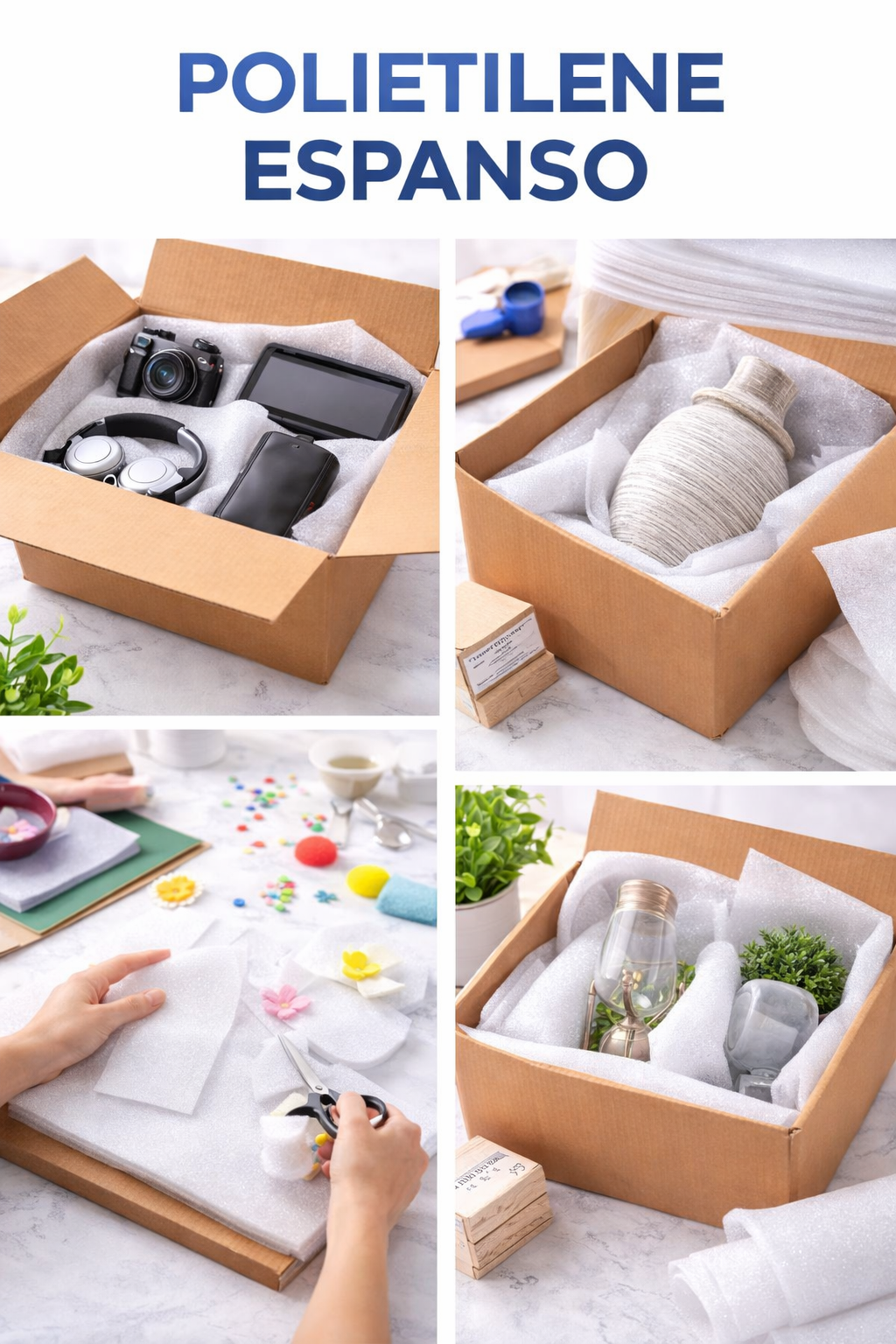 Polietilene Espanso – In Rotoli e In Fogli - Atossico per settore alimentare - Imballaggi - Spedizioni - Foam