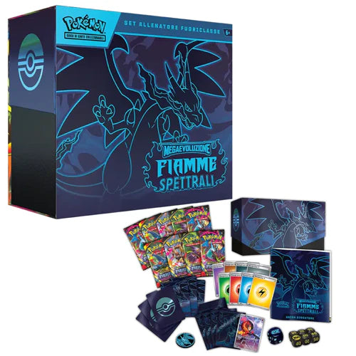 ETB Fiamme Spettrali - Pokémon Megaevoluzioni - Mega Charizard EX - Italiano