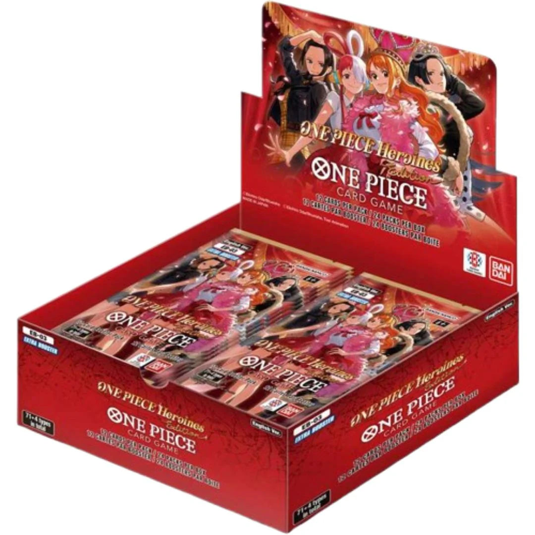 Jeu de cartes One Piece - Boîte EB03 - Édition Héroïnes - ENG
