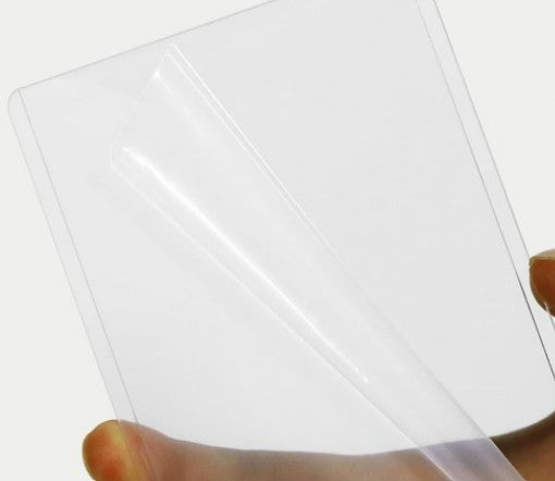 Pochettes transparentes Crystal Clear - Lot de 10 pochettes transparentes Crystal Clear avec film protecteur - TCG Lab