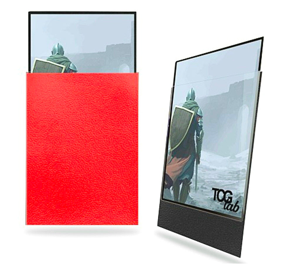 Pochettes mates – 100 pochettes mates ultra-transparentes standard – 5 couleurs – pour cartes à collectionner 