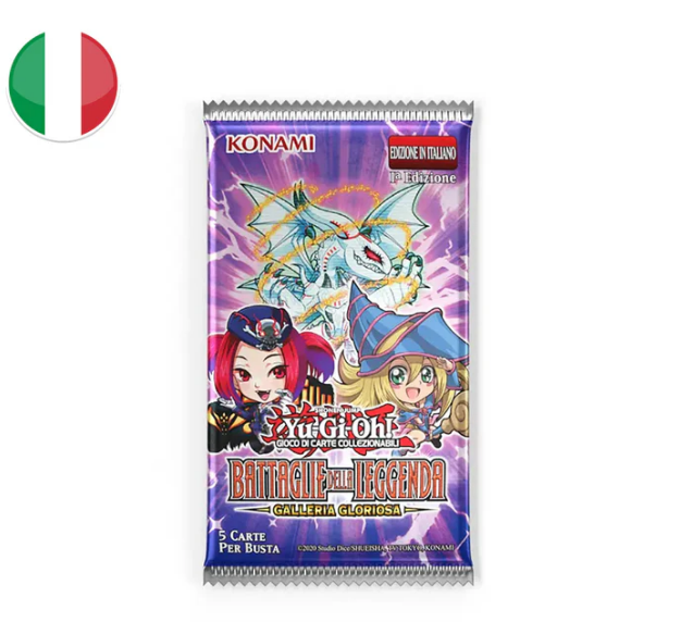 Yu-Gi-Oh! Battaglie della Leggenda: Galleria Gloriosa | Bustina 9 Carte 1ª Edizione (ITA)