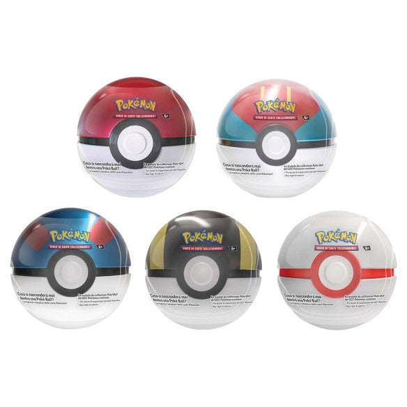 Display 6x Poké Ball Tin 2025 (ITA) - Pokémon