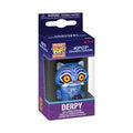 Funko Pocket Pop! Keychain Derpy Demon Hunters – Portachiavi K-Pop Demon Hunters Ufficiale, Mini Figura Collezionabile Anime Style