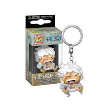 IN ARRIVO - Funko Pocket Pop! Keychain Luffy Gear Five – Portachiavi One Piece Ufficiale Anime, Mini Figura Collezionabile Gear 5