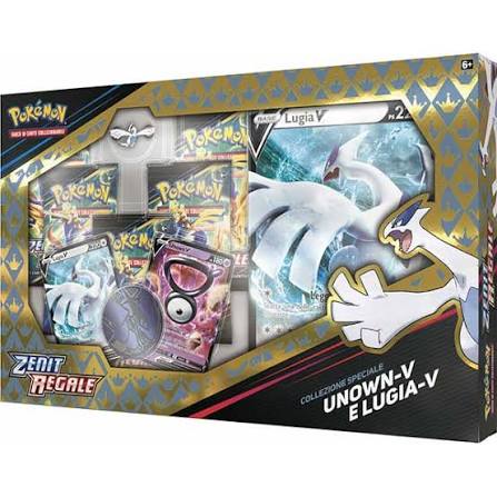 Pokémon GCC – Zenit Regale | Collezione Speciale Unown-V e Lugia-V (ITA)