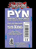 PYN Hüllen 59x86 mm Japanische Größe – 100 Schutzhüllen für Yu-Gi-Oh! und Karten in kleiner Größe | Cranio Creations