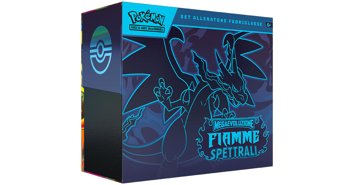 ETB Fiamme Spettrali - Pokémon Megaevoluzioni - Mega Charizard EX - Italiano
