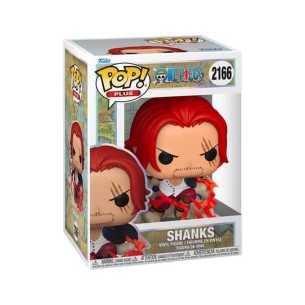 Funko POP! Plus Shanks #2166 – One Piece Vinyl Figure 9 cm con Box Originale