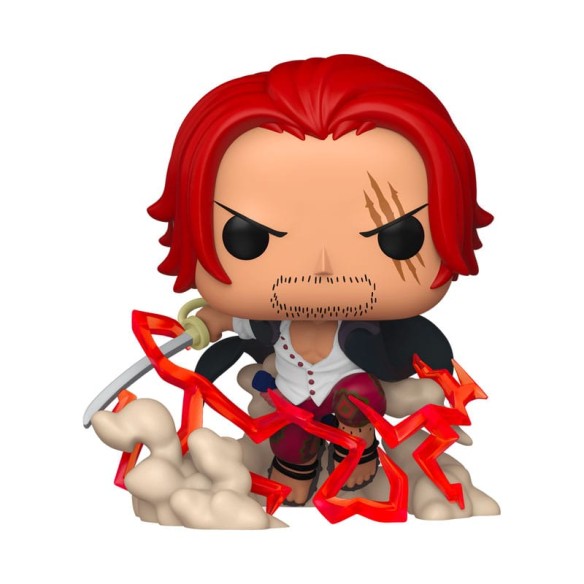 Funko POP! Plus Shanks #2166 – One Piece Vinyl Figure 9 cm con Box Originale