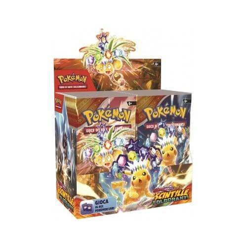 Display 36 bustine - Pokemon Scarlatto e Violetto - Scintille Folgoranti - ITA