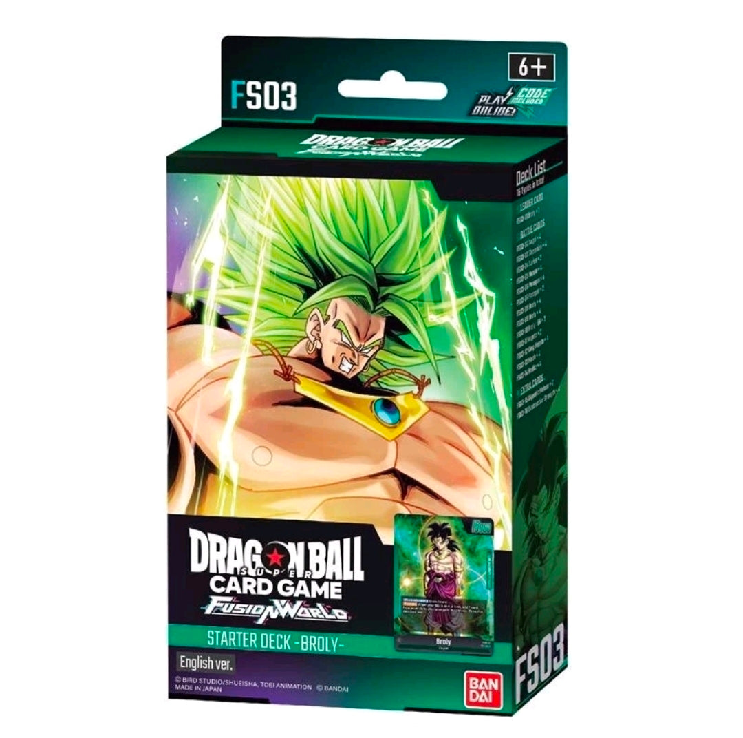 FS03 - Dragon Ball Fusion World - Deck de démarrage Broly