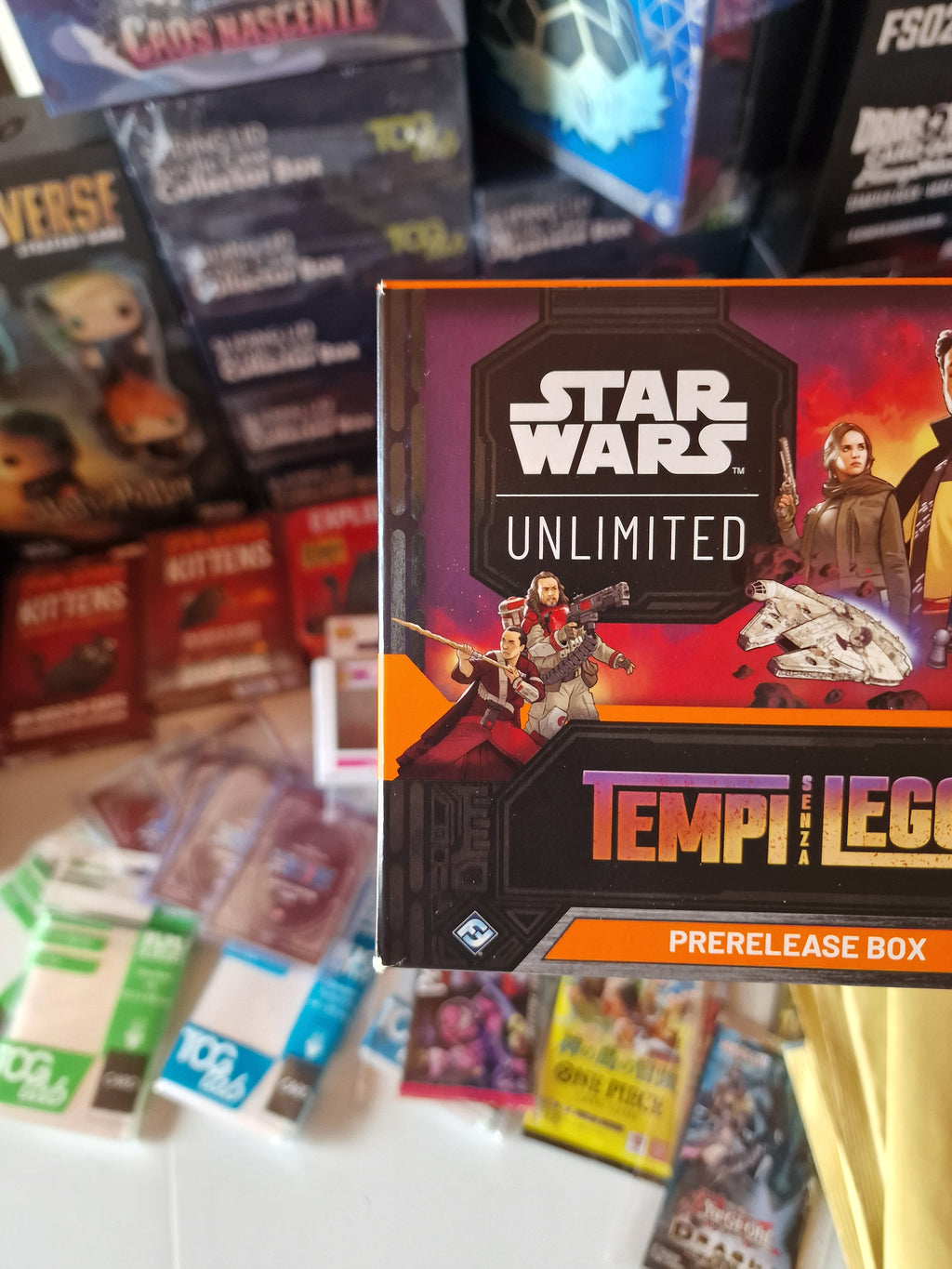 Prerelease box - Star Wars Unlimited Tempi senza legge - ITA