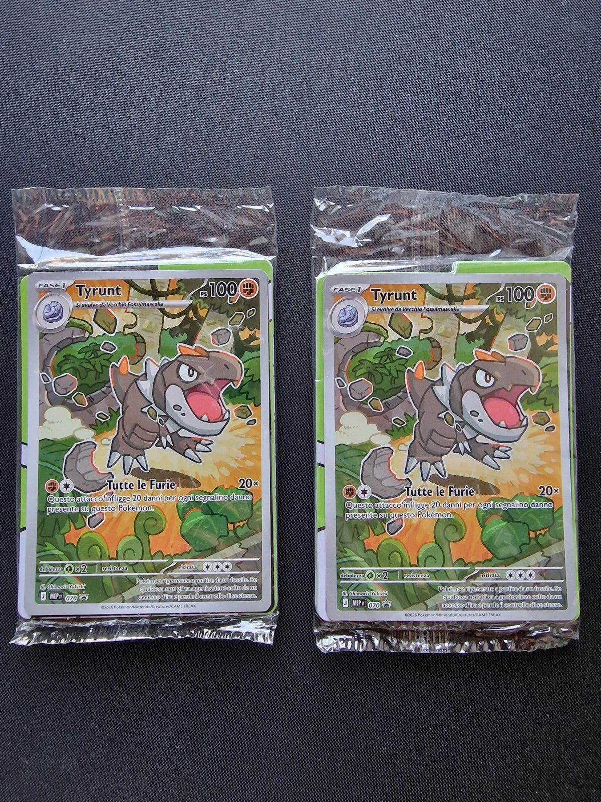 2 Promo TYRUNT 070 - Pokémon Megaevoluzione