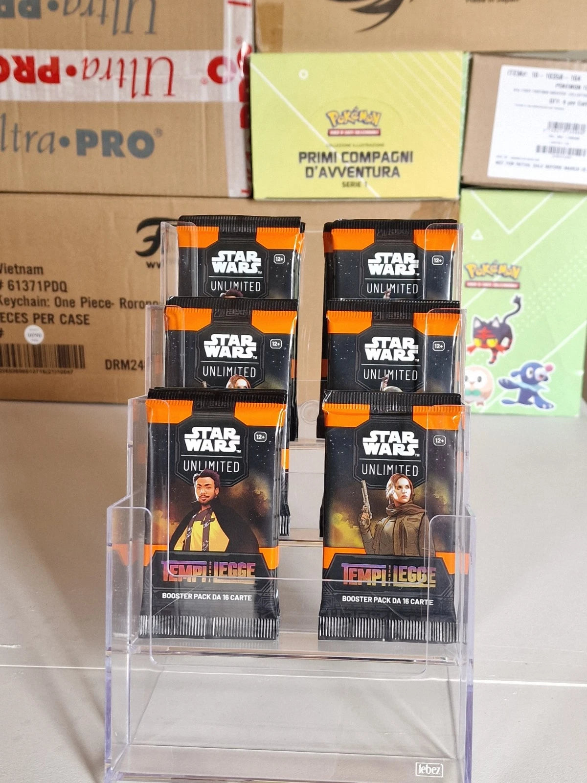14 bustine Star Wars Unlimited TCG - Tempi senza legge - ITALIANO