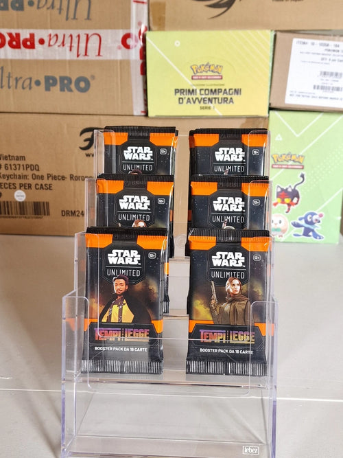 14 Hüllen Star Wars Unlimited TCG - Gesetzlose Zeiten - ITALIENISCH