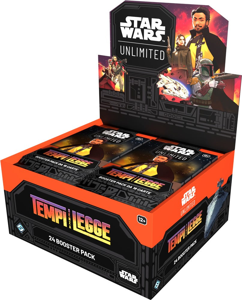 Star Wars Unlimited TCG – Tempi Senza Legge – Display 24 Buste (ITA) – Sigillato