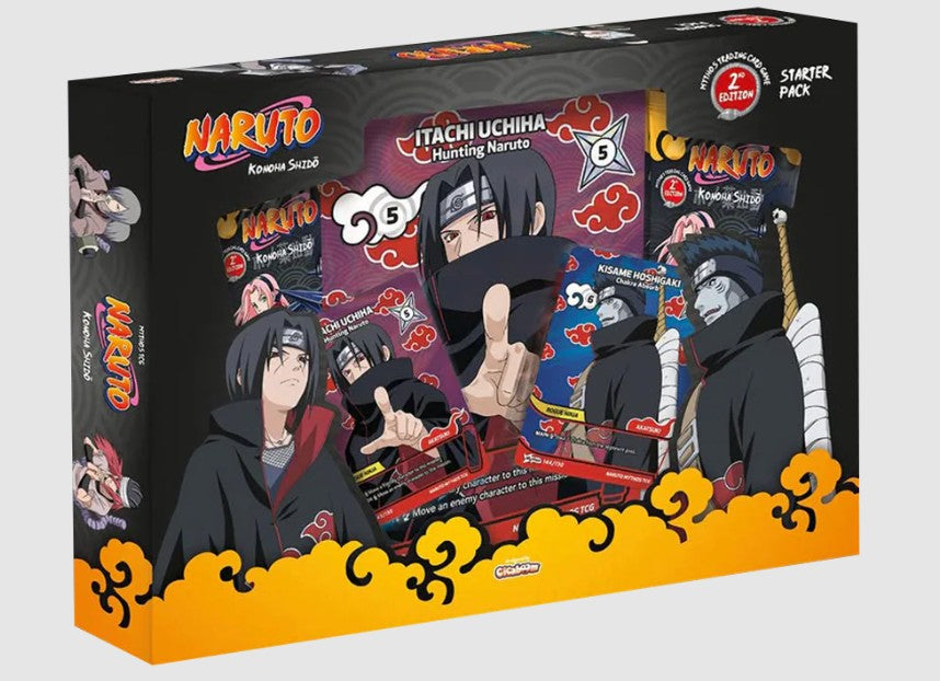 IN ARRIVO 17/07/2026 - Naruto TCG Special Pack Naruto & Sasuke / Itachi & Kisame | 2nd Edition Booster Box