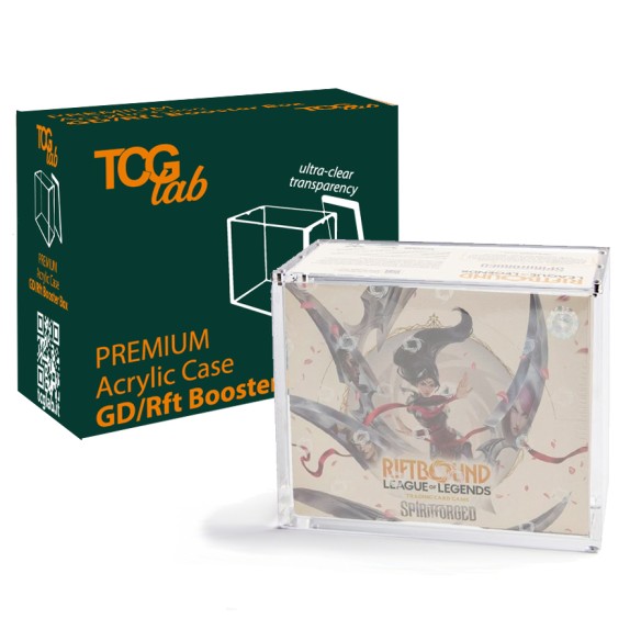 Premium Magnetische Schutzhülle aus Plexiglas für Gundam / Riftbound TCG | Ultra Klar