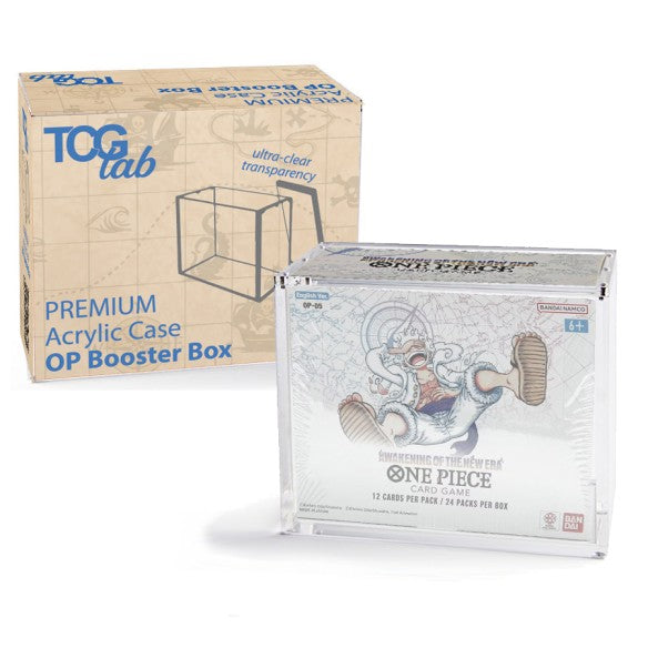 Premium Case Magnetico in Plexiglass per Booster Box One Piece OP-04+ | Ultra Clear UV 99,5%