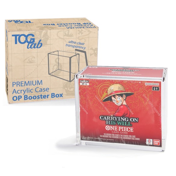 Étui magnétique premium pour booster box One Piece – Étui de protection en plexiglas
