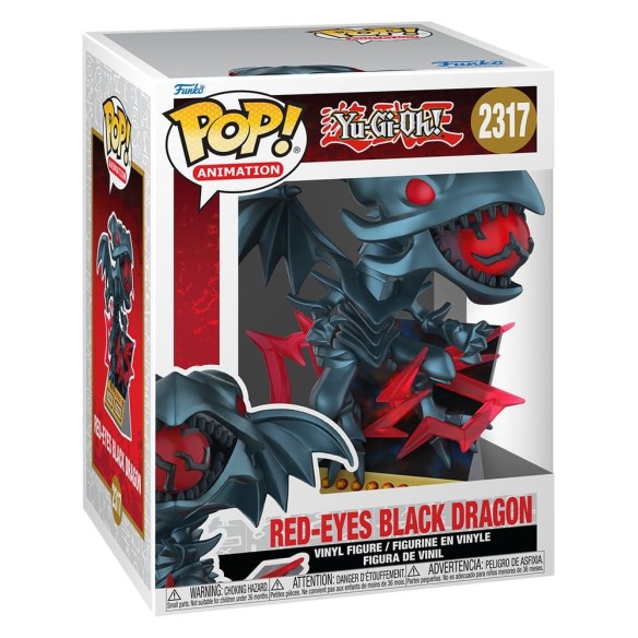 Yu-Gi-Oh! POP! Premium Vinyl Figure Red-Eyes Black Dragon 9 cm | Funko Figure
